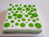 Entremets pomme verte/chocolat blanc