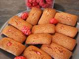 Financiers aux pralines roses au Thermomix