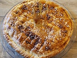 Galette des rois crème d'amandes et caramel au beurre salé