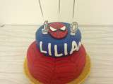 Gâteau Spiderman