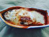 Gratin d'aubergine à la mozzarelle