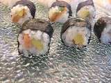 Makis crevettes/avocat