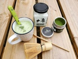 Matcha latte pistache