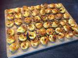 Mini quiches chorizo mozzarelle