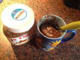 Mug cake au nutella