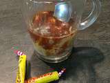 Mug cake Carambar