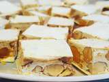 Nougat blanc, amandes, pistaches et noisettes au Thermomix