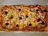 Pizza poulet poivrons