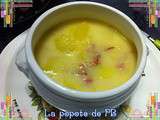 Potage de pommes de terre au bacon au Thermomix