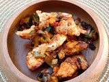 Poulet au légumes au air fryer