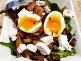 Salade campagnarde au chèvre