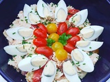 Salade de pâtes au surimi