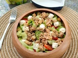 Salade de thon citron basilic