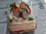 Sandwich cake au surimi