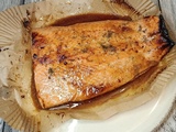 Saumon mariné au Air fryer