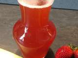 Sirop de fraise rhubarbe