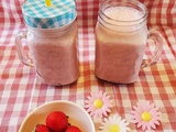 Smoothie fraises banane au Thermomix