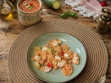 Taboulé au gaspacho sans cuisson