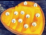 Tarte à la mangue et ses petits fantômes meringués