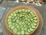 Tarte au concombre
