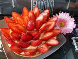 Tarte aux fraises