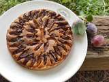 Tarte aux prunes vanillée à l'amande