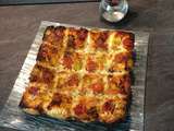 Tatin de tomates cerises aux trois fromages