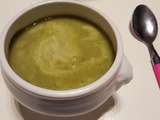 Velouté chou vert/poireaux au Thermomix