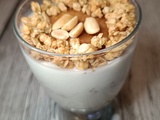 Verrine skyr peanut butter