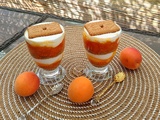 Verrines aux abricots et yaourt grec