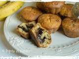 Banane-choco le duo gagnant du muffin