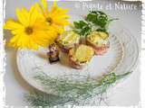 Bataille food - Petits gratins de pommes de terre au lard et aux fines herbes