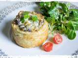 Ça croustille ! une recette de croustade végétarienne aux champignons et aux pâtes