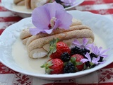 Dessert gourmand, frais et rapide parfumé à la verveine citronnelle