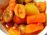 Tajine d'agneau aux fruits secs