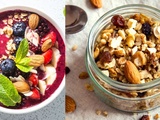 2 idées de recettes simples : Smoothie au cbd et Granola au cbd