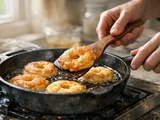Beignets pommes poêle ultra croustillants : la recette facile