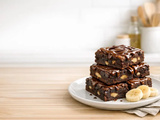 Brownies banane chocolat fondants