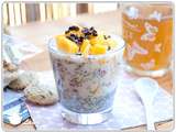 Chia pudding à la mangue