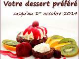 Concours : votre dessert préféré