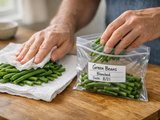 Congeler haricots verts : méthode croquante, zéro gaspi