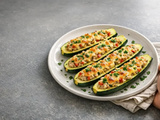 Courgettes farcies au thon