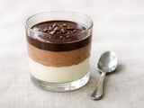 Crème mascarpone chocolat 3 textures, facile et inratable