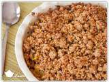 Crumble de mangue au pain d’épices