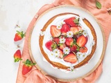 Gâteau de printemps, parfait pour célébrer l’été