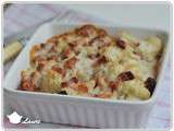 Gratin de chou-fleur aux lardons