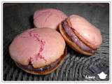 Macarons à la framboise