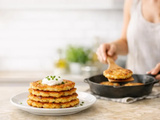 Pancakes de pommes de terre moelleux