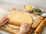 Pâte sablée salée maison