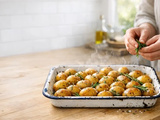 Pommes de terre nouvelles au four aux herbes